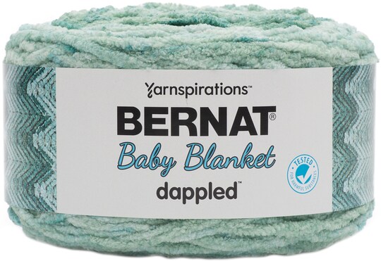 Bernat Baby Blanket Dappled Yarn-Misty Jungle Green